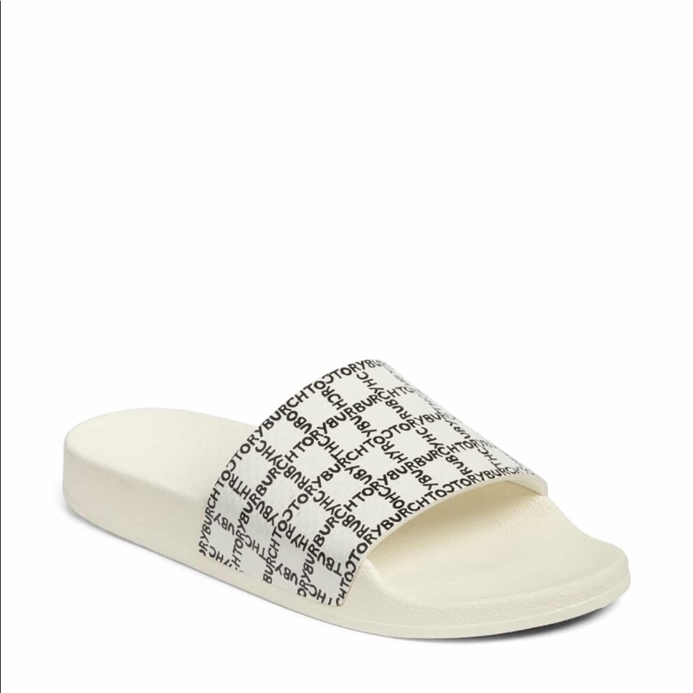 🔥🔥TORY BURCH Stormy Slide Sandals.